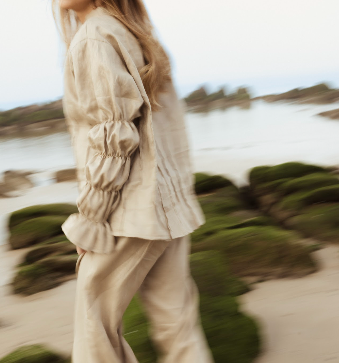 Camisa Silvestre Beige