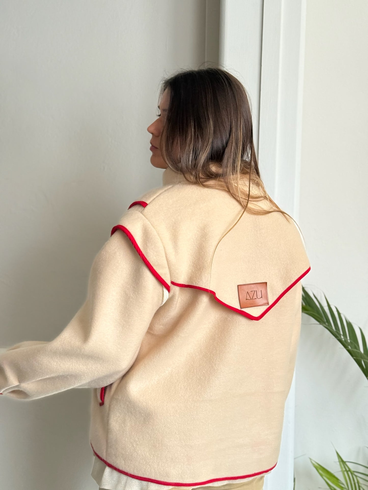 Campera 2 x 1 en lana